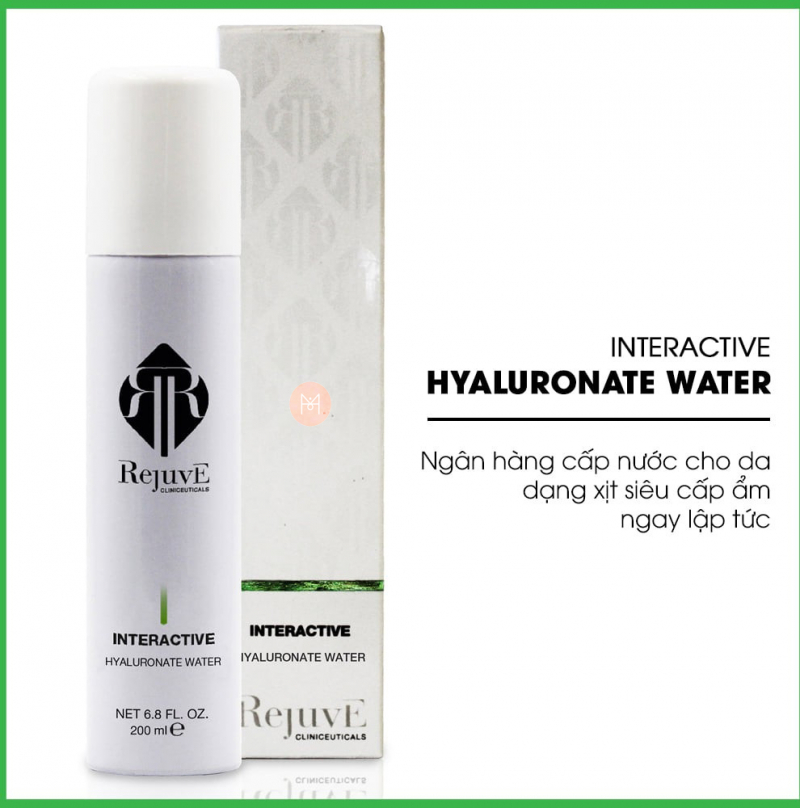 Rejuve Interactive Hyaluronate Water – Nước cân bằng và dưỡng ẩm da
